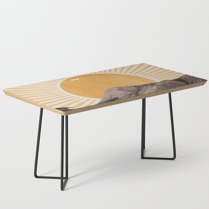 Abstract Landscape, Mountain and Sunshine Coffee Table Gallery Image 1