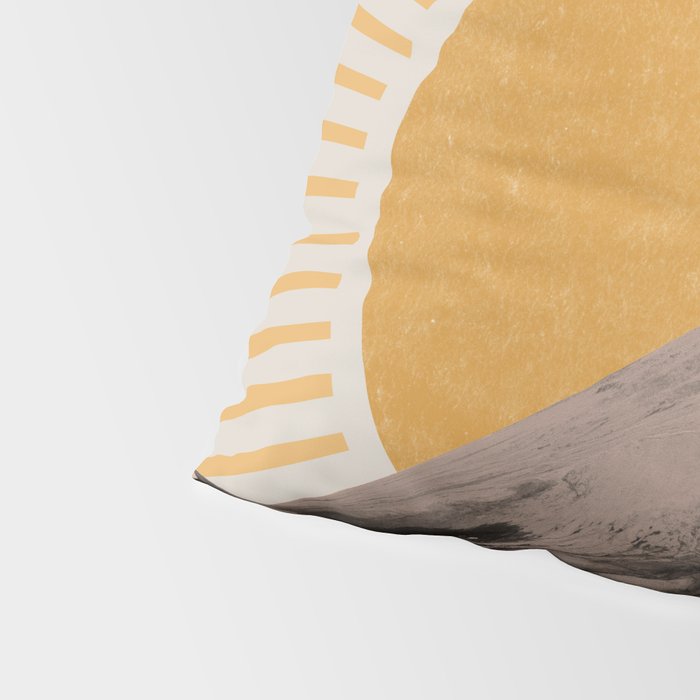 Abstract Landscape, Mountain and Sunshine Pillow Sham Gallery Image 4