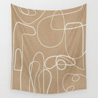 Lines in Space 3 Wall Tapestry Gallery Image 4