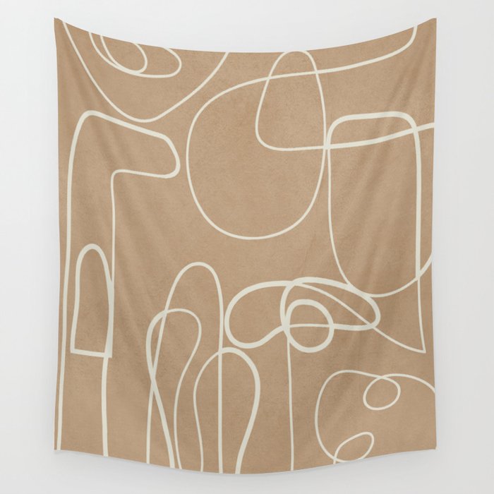 Lines in Space 3 Wall Tapestry Gallery Image 4