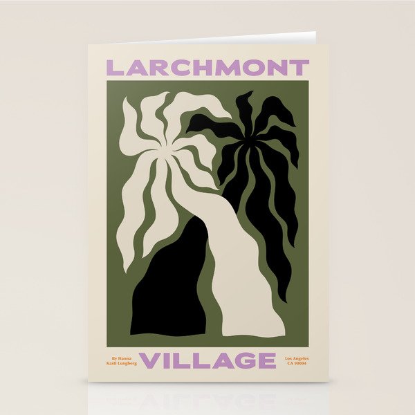Larchmont Village Stationery Card Gallery Image 1