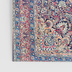 Kashan Central Persian Rug Print Poster Gallery Image 3