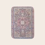 Kashan Central Persian Rug Print Bath Mat Gallery Image 1
