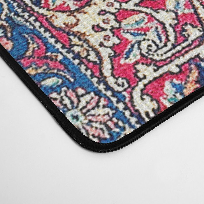 Kashan Central Persian Rug Print Desk Mat Gallery Image 4
