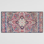 Kashan Central Persian Rug Print Desk Mat Gallery Image 3