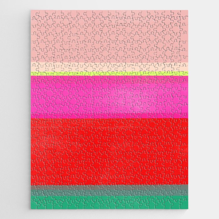 Stripe Study 12 Jigsaw Puzzle