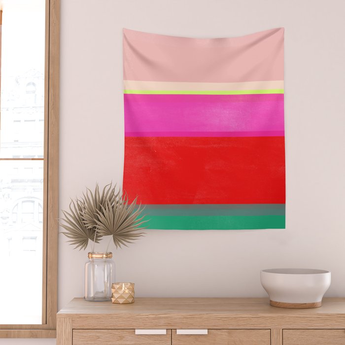 stripe study 12 Wall Tapestry Gallery Image 2