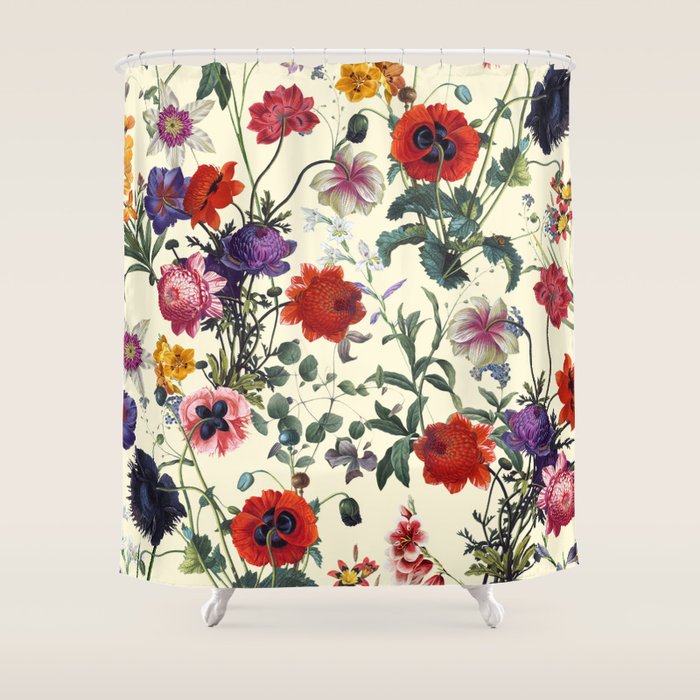Secret Garden IV Shower Curtain Gallery Image 1