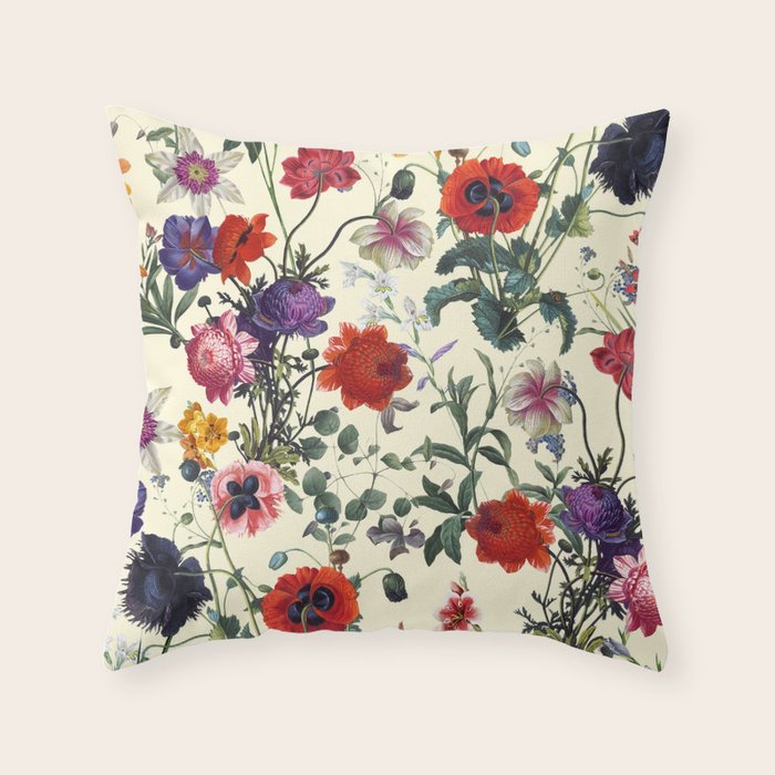 Secret Garden IV Throw Pillow Gallery Image 6