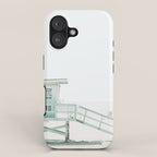 Lifeguard Tower California Beach Life iPhone Case Gallery Image 1