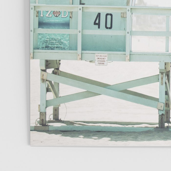 Lifeguard Tower California Beach Life Poster Gallery Image 3