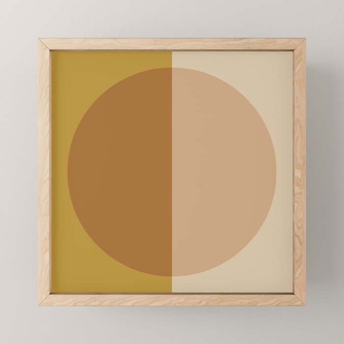 Color Block Abstract VII Mini Art Print Gallery Image 1