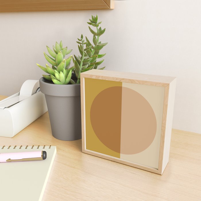 Color Block Abstract VII Mini Art Print Gallery Image 2