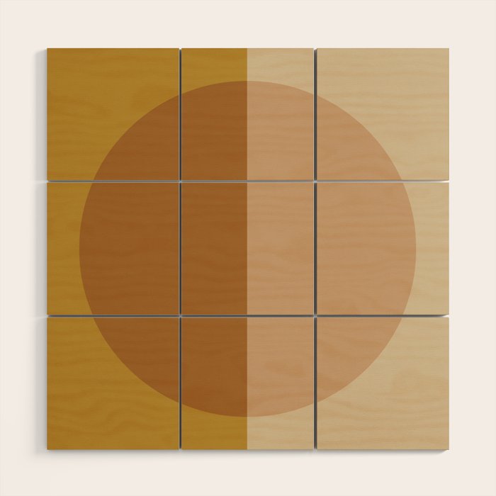 Color Block Abstract VII Wood Wall Art Gallery Image 1