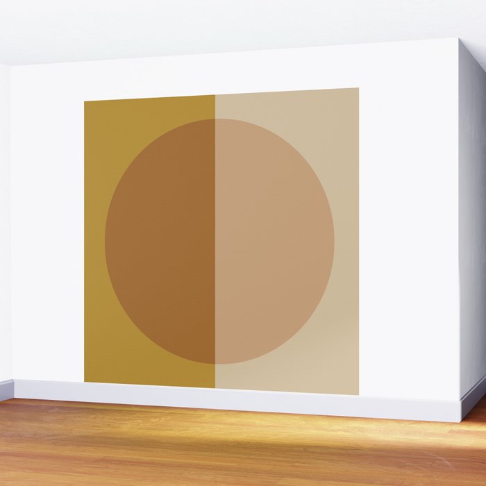 Color Block Abstract VII Wall Mural Gallery Image 2