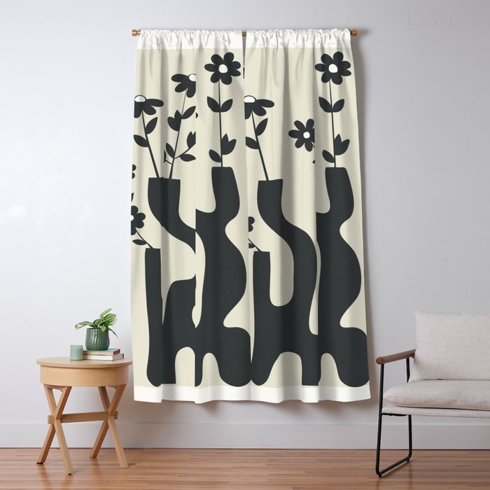 Simplicity in Bloom 1 Window Curtain Gallery Image 5
