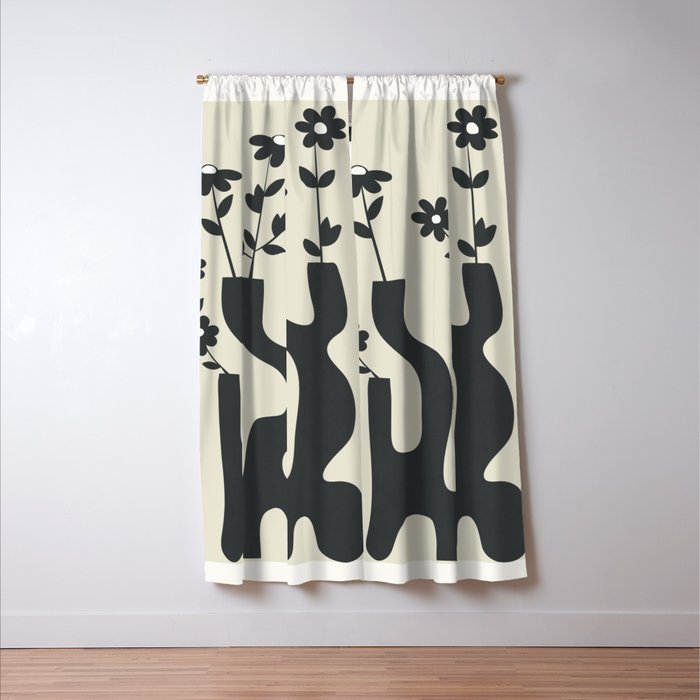 Simplicity in Bloom 1 Window Curtain Gallery Image 3