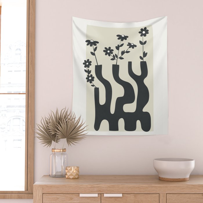 Simplicity in Bloom 1 Wall Tapestry Gallery Image 2