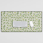 Funny Frogs Desk Mat Gallery Image 1