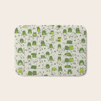 Funny Frogs Bath Mat Gallery Image 1
