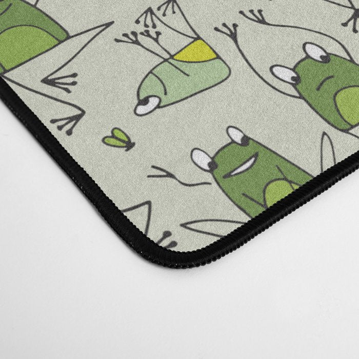 Funny Frogs Desk Mat Gallery Image 4