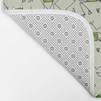 Funny Frogs Bath Mat Gallery Image 2