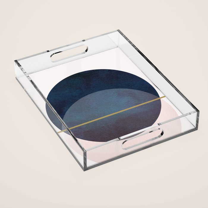 Circle 52 Acrylic Tray Gallery Image 1