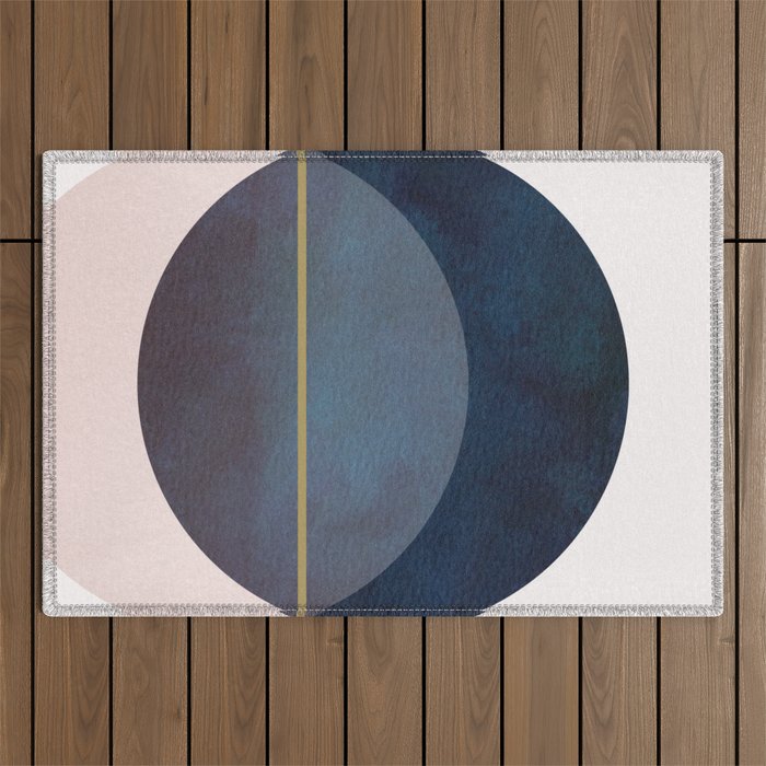 Circle 52 Outdoor Rug Gallery Image 1
