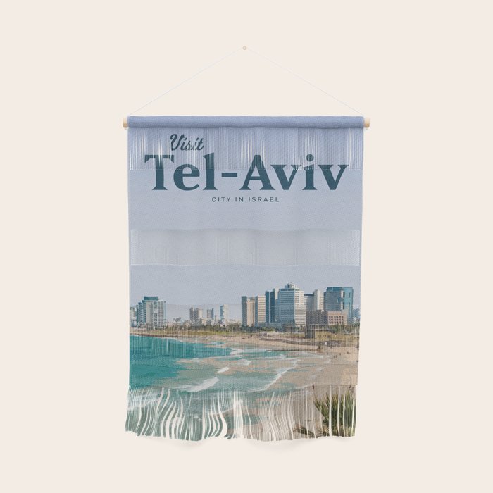 Visit Tel-Aviv Wall Hanging Gallery Image 1