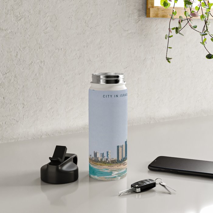 Visit Tel-Aviv Water Bottle Gallery Image 4