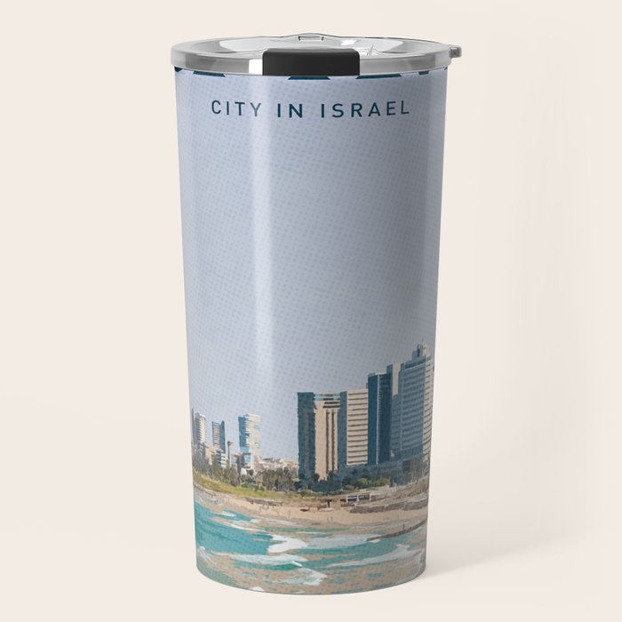 Visit Tel-Aviv Travel Mug Gallery Image 1