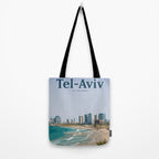 Visit Tel-Aviv Tote Bag Gallery Image 2