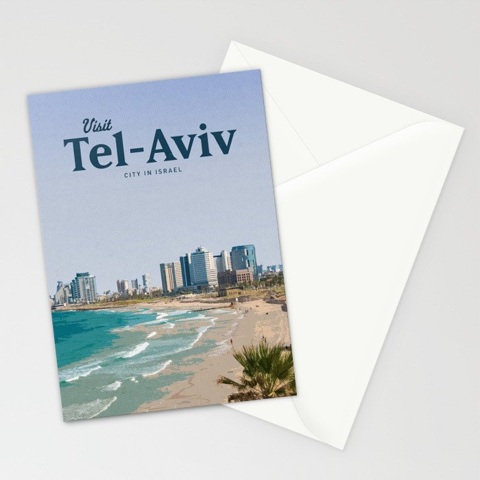 Visit Tel-Aviv Stationery Card Gallery Image 2