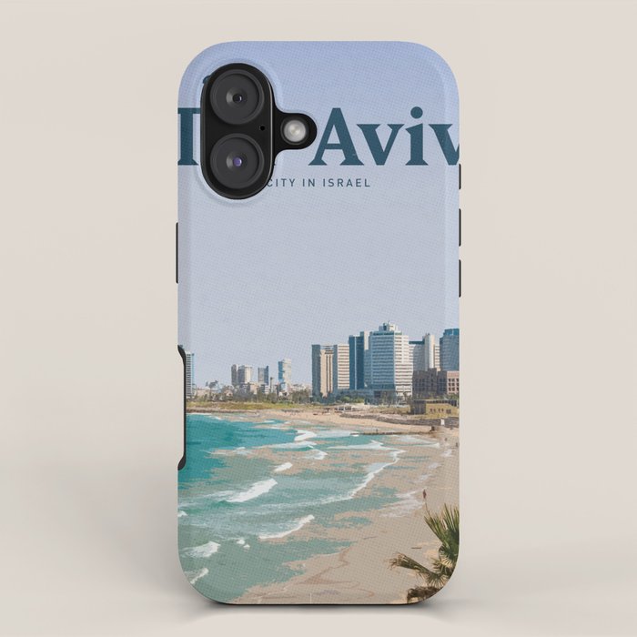 Visit Tel-Aviv iPhone Case Gallery Image 1