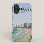 Visit Tel-Aviv iPhone Case Gallery Image 1