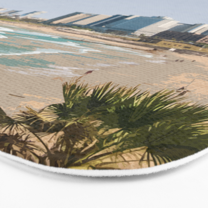 Visit Tel-Aviv Bath Mat Gallery Image 3