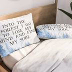 Into The Forest I Go Pillow Sham Gallery Image 2