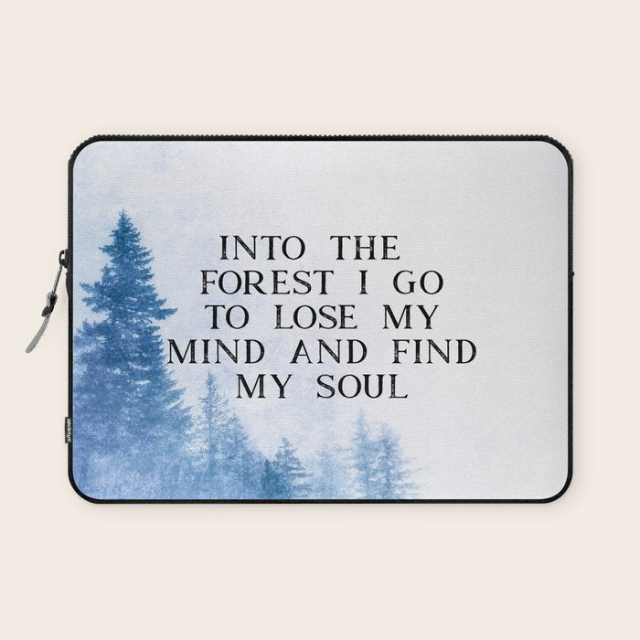 Into The Forest I Go Laptop Sleeve Gallery Image 1