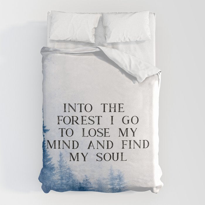 Into The Forest I Go Duvet Cover Gallery Image 6