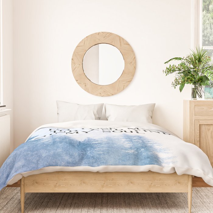 Into The Forest I Go Duvet Cover Gallery Image 3