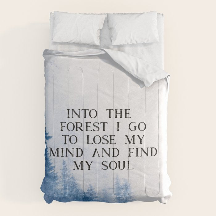 Into The Forest I Go Comforter Gallery Image 6