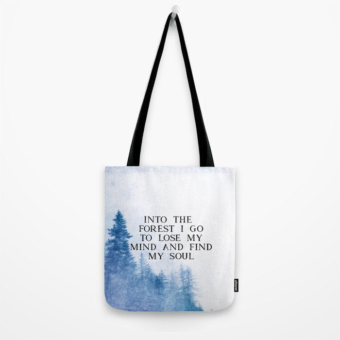 Into The Forest I Go Tote Bag Gallery Image 2