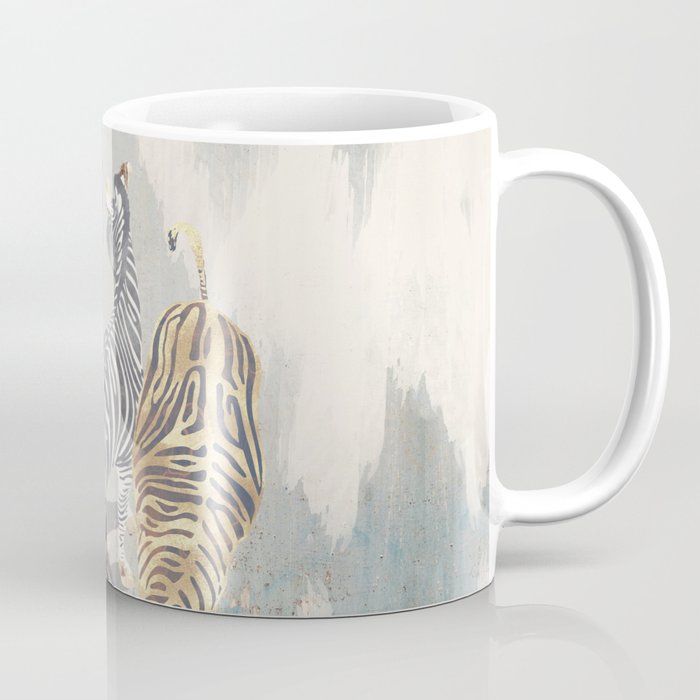 Metallic Zebras Coffee Mug Gallery Image 1