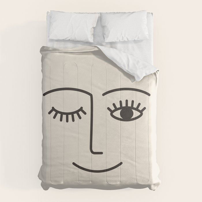 Wink (Off White) Comforter Gallery Image 6