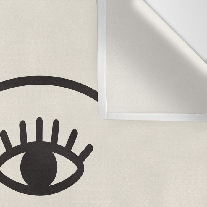 Wink (Off White) Wall Tapestry Gallery Image 3