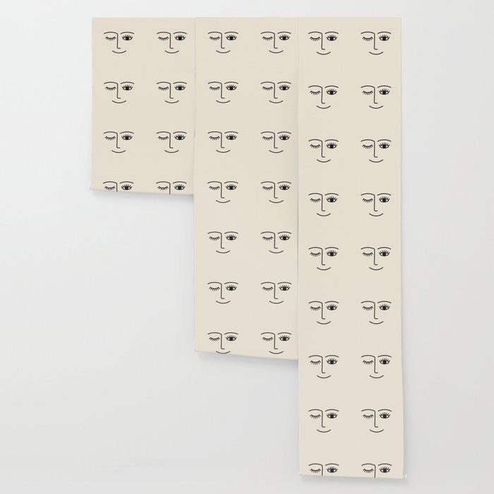 Wink (Off White) Wallpaper Gallery Image 3