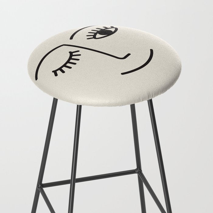 Wink (Off White) Stool Gallery Image 2
