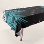 Memphis pattern 52 - 80s / 90s Retro / Palm Tree Tablecloth Gallery Image 1