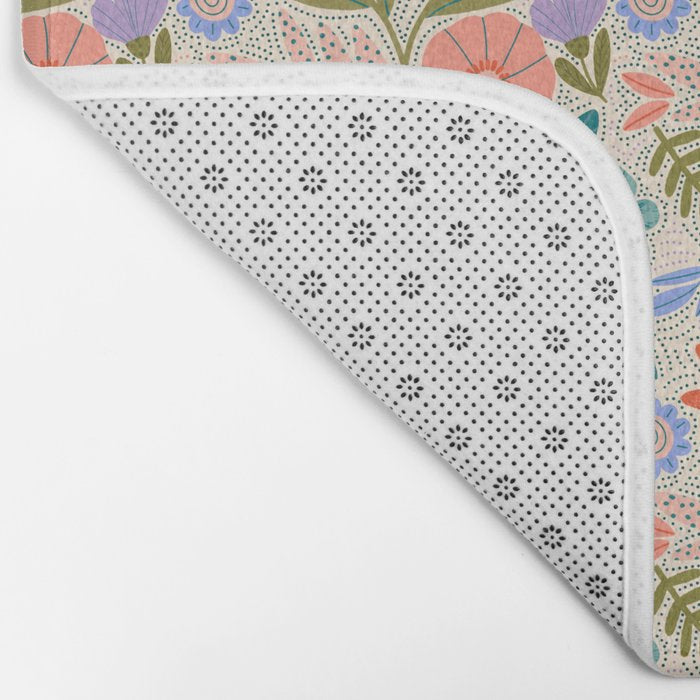 Happy Print  Bath Mat Gallery Image 2