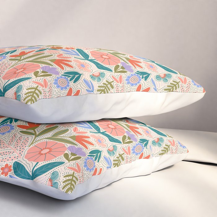 Happy Print  Pillow Sham Gallery Image 3